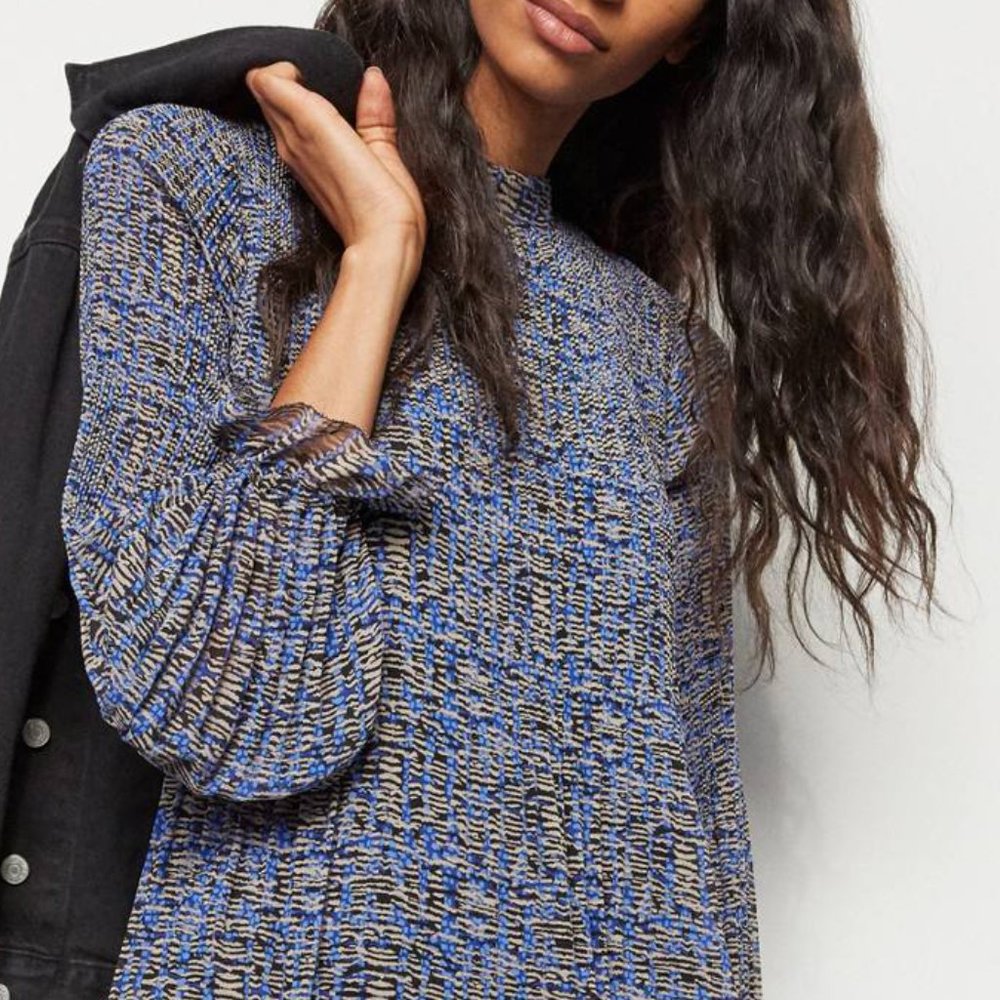 Anthropologie Shara Pleated Midi Dress - Picture 3 of 6